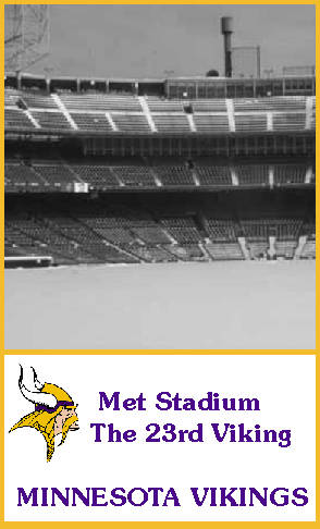 Metropolitan Stadium, the 23rd Viking